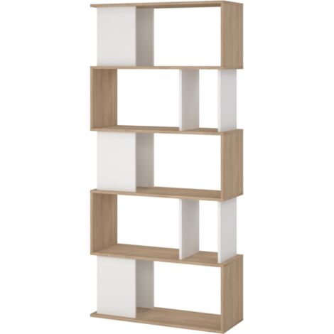 Tvilum Libreria Maze Noce e Bianco