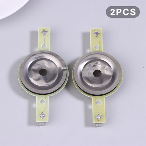Tweeter à diaphragme en titane ultra-haute fréquence de 25,4 mm avec support de diaphragme plat et en stock.