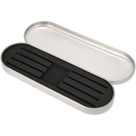 Tweezers de cils Boîte de rangement  EXTENSION EXTENSION EXPOSIBLAGE DE MAQUILLAGE DE MAQUILLAGE PETIT TWEEZERS CASE SILVIF, Ensoleillé