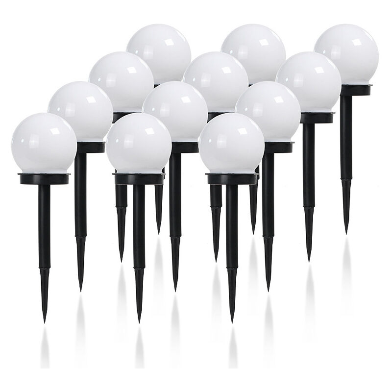 Image of Twelve Pack Outdoor Solar Ground Lights,&hellip;