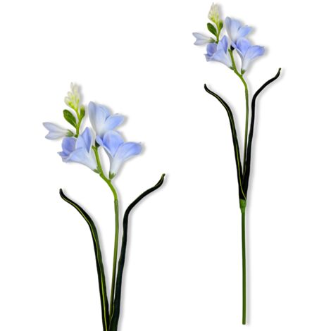 Twig - Fresia in schiuma blu 59 cm