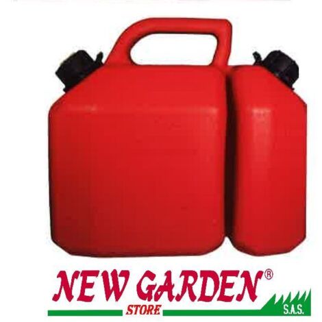 Twin canister 6 + 2.5 litres mélange de carburant jardinage 320405