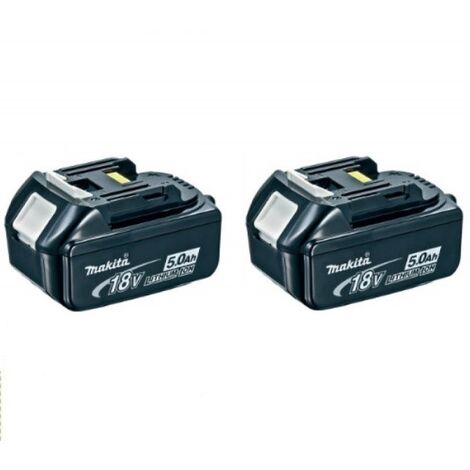 Twin pack 18v 5,0 ah makita 197288-2