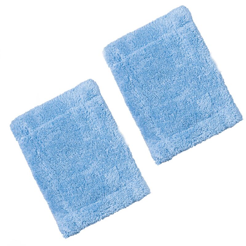 Twin Pack Replacement Microfibre Soft Cloth Removable Pad for KCT Telescopic Handheld Cleaner