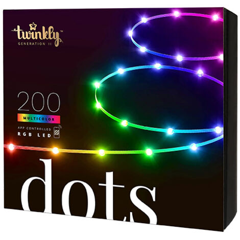 Twinkly Dots 200 RGB Smart Lights 10 m