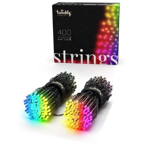 TWINKLY Stringa Di Luci Di Natale Controllabile Da App  400 Led Twinkly Strings 32 Metri
