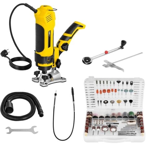 Twist A Saw Multitool Renovator Bohrer Trennsäge Stichsäge Betonfräse 550 W - Schwarz, Gelb