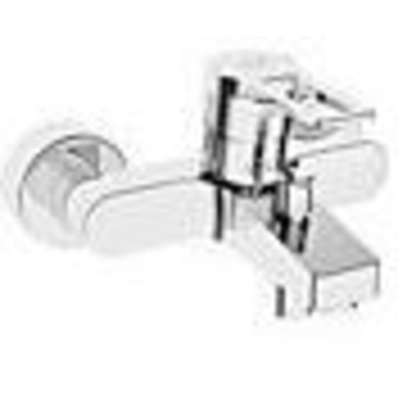 Hansa - Twist - Mitigeur de baignoire, chrome 09742185