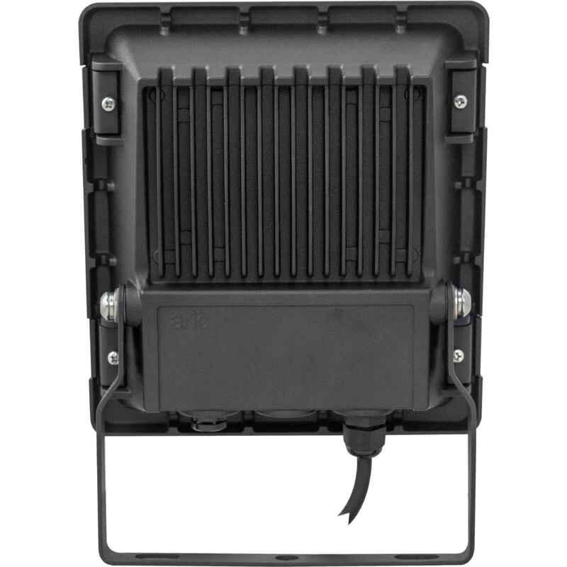 Twister 3 Proj. Ext. IP65 IK08 noir 90° led intégré 70W 3000K 8400lm Aric 50827