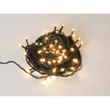 TWISTLIGHT LED - 3 M - 250 LAMPES BLANCHES ARIZONA - FIL NOIR - 31V VELLEMAN TWL-LED-3-250-31V-AW