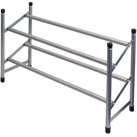 Two Tier Extendable Shoe Rack