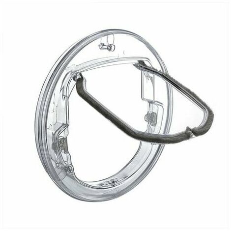 Two Way Controllable Dog Door Cat Door Pet Door Round Plastic Cat Door Dog Door Hole Pet Supplies