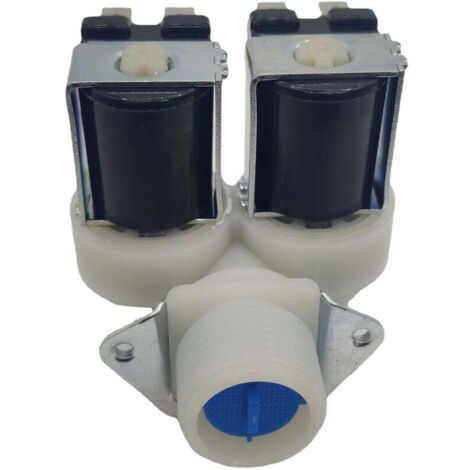 Two-Way Solenoid Valve - for Washing Machine, Automatic Washing Machine Inlet Valve, Dishwasher Solenoid Valve, European Drum Accessory (G3/4)