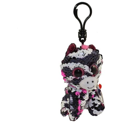 Ty Zoey Zebra Flippable Clip