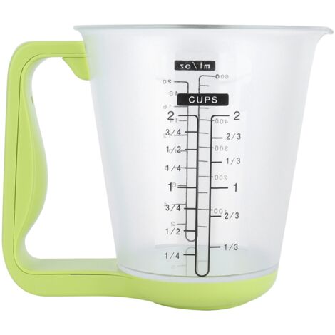 TY‑C01 Electronic Measuring Cup 1000g 0.1g Accuracy Detachable Automatic Measuring Cup Scale for Kitchen