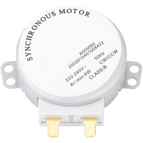 TYJ50-8A7 Miniatur-Synchronmotor 220–240 V, 4 U/min, Rechts-/Linkslauf, für Lüfter