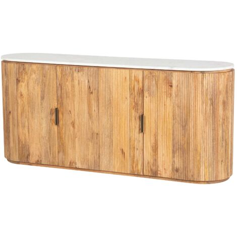 Tyla Marmor Mangoholz Sideboard 180X45X80 cm