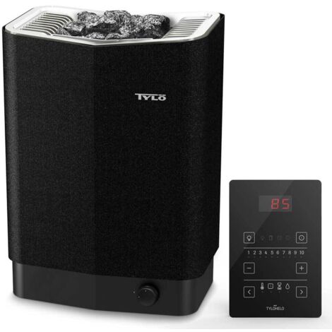 Tylö Sense Pure 6 Saunaofen 6,6 kW finnischer Saunaofen mit Touch-Steuerung Saunasteine