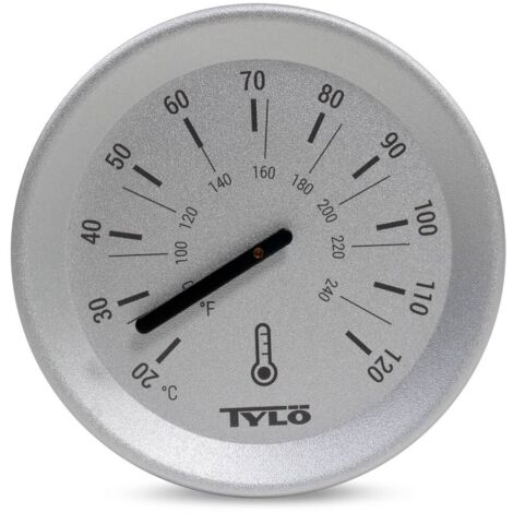 Tylö Thermometer Brilliant Silver