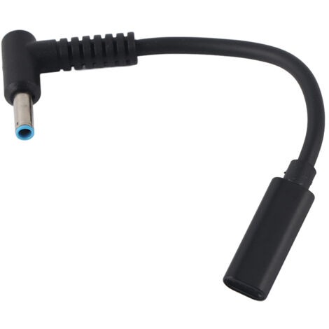 Typ-C-Buchse auf 4,5 mm x 0,6 mm Netzadapterkabel für HP-Ladegerät