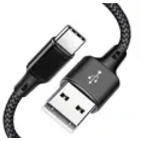 TYP-C QUICK CHARGE 3.0 KABEL 1m - SCHWARZ