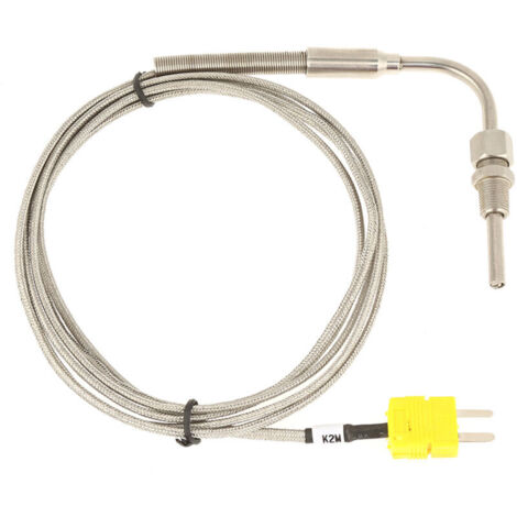 Typ-K-EGT-Thermoelement für Abgastemperatursensor mit freiliegender Spitze und Stecker
