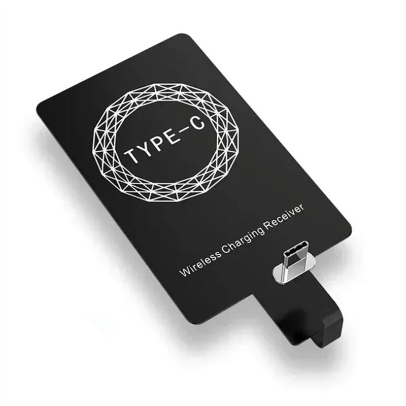 Type-C Wireless Charging Receiver Type C Fast Charger Adapter For