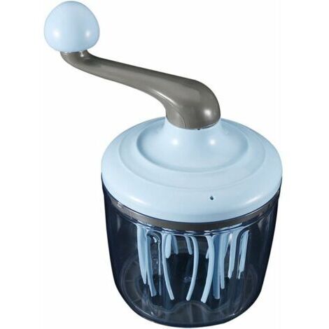 Type Manuel de Fabricant de Mousse de Fouet de Crème d'Oeufs, Outil Manuel De Cuisine De Batteur d'Oeufs 1100ml