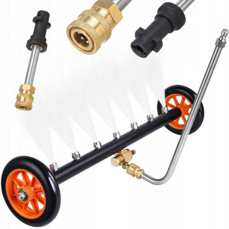 Type Rosfix Lance Lavage pour Châssis sur Roulettes avec de – 2000 Psi, Filetage 1/4"