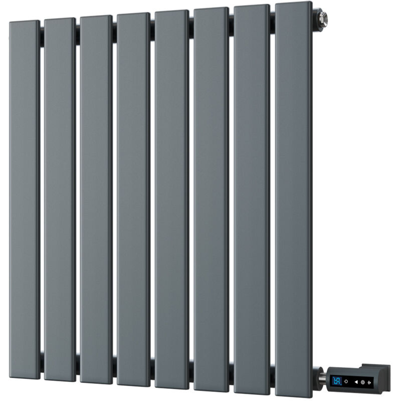 Image of Typhoon - Anthracite Horizontal Electric Radiator&hellip;