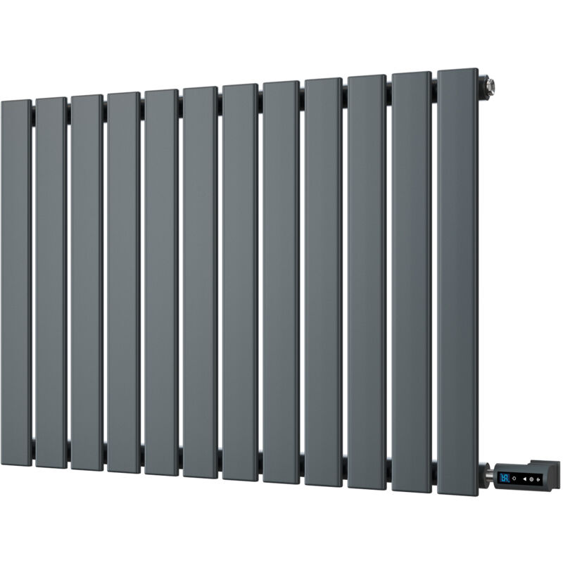Image of Typhoon - Anthracite Horizontal Electric Radiator&hellip;