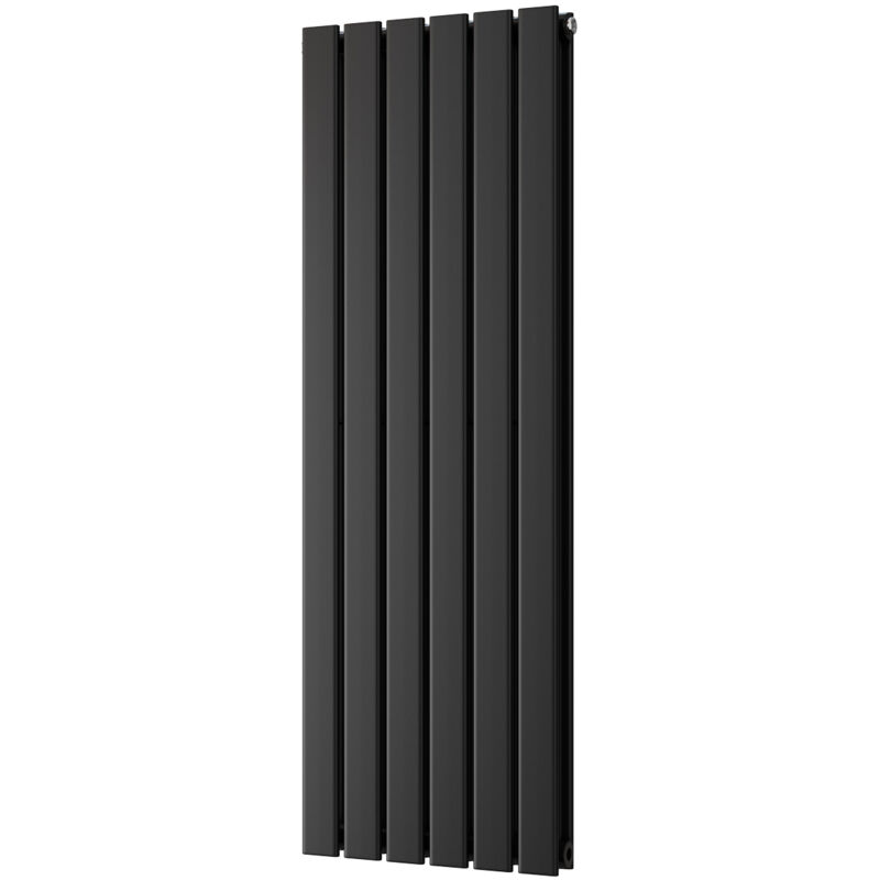 Image of Typhoon - Black Vertical Radiator H1200mm&hellip;