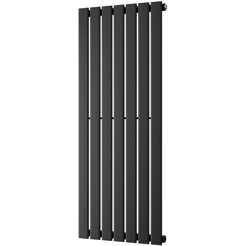Image of Typhoon - Black Vertical Radiator H1200mm&hellip;