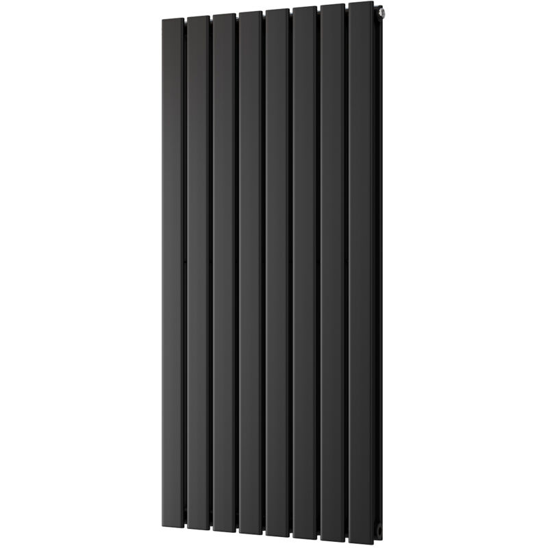 Image of Typhoon - Black Vertical Radiator H1200mm&hellip;