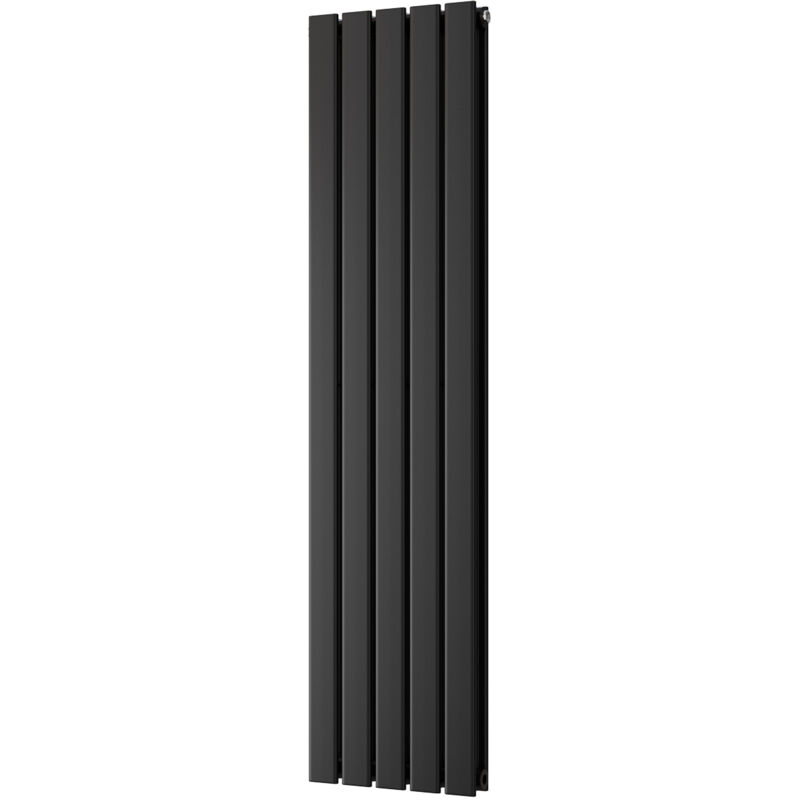 Image of Typhoon - Black Vertical Radiator H1400mm&hellip;