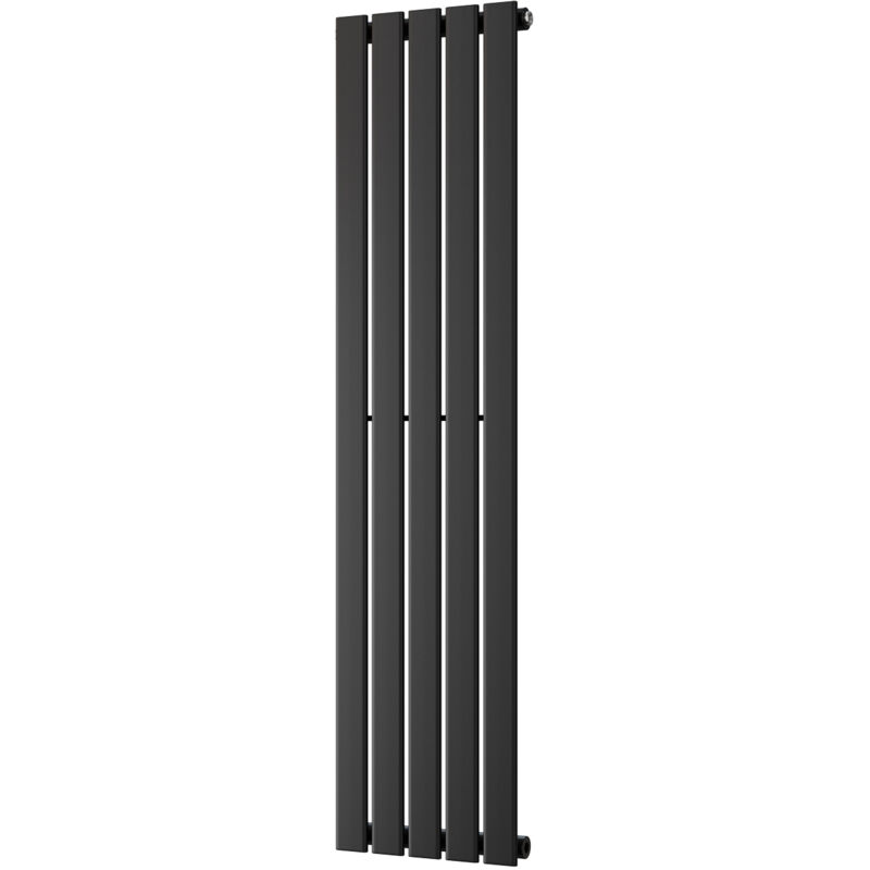 Image of Typhoon - Black Vertical Radiator H1400mm&hellip;