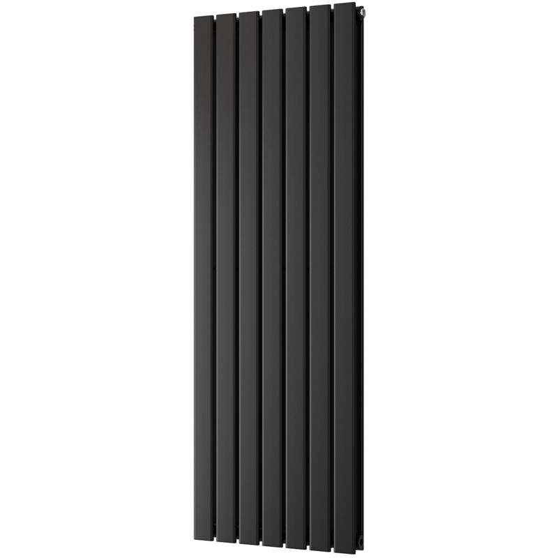 Image of Typhoon - Black Vertical Radiator H1400mm&hellip;