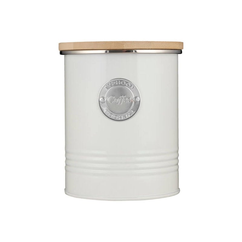 Living Cream Coffee Canister - Typhoon