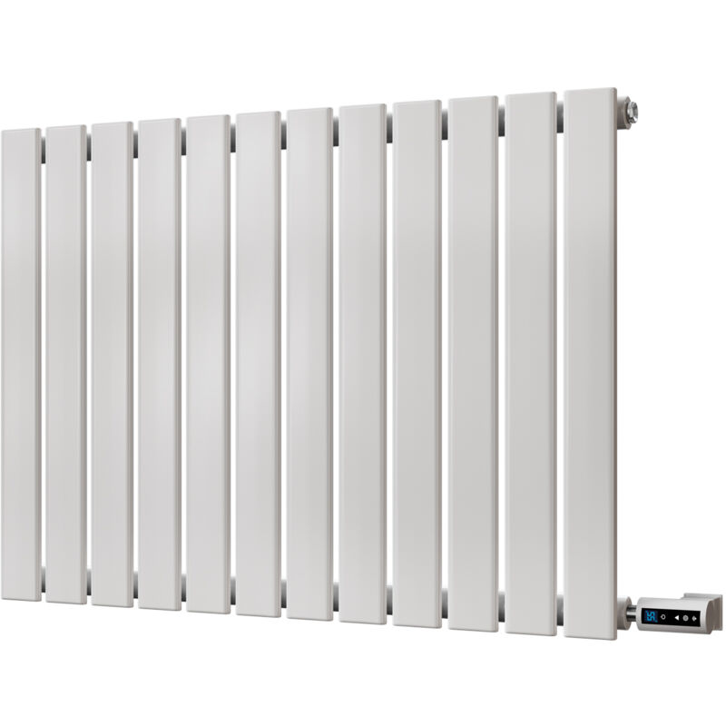 Image of Typhoon - White Horizontal Electric Radiator&hellip;