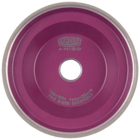 TYROLIT CBN-Topf-Schleifscheibe DxTxH (mm), 100x35x20, Typ: B126, 597240 B126