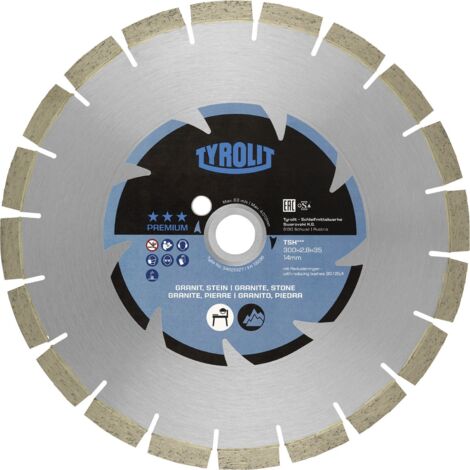 TYROLIT Diamant-Nassschnitttrennscheibe Premium TSH 350 x 2.8/14 mm