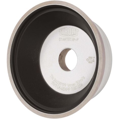 TYROLIT Diamant-Topf-Schleifscheibe STARTEC XP-P DxTxH (mm), 100x35x20, Typ: D64