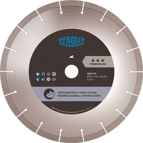 TYROLIT Diamant-Trennscheibe PREMIUM Fast Cut, Scheiben-Ø: 180 mm