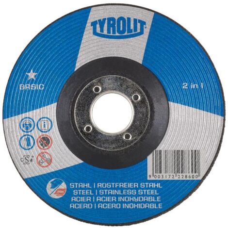 TYROLIT disco repasar 178622.2 222863 tyrolit , Disco Repasar 178x6x22,2 222863 de la marca Tyrolit.
