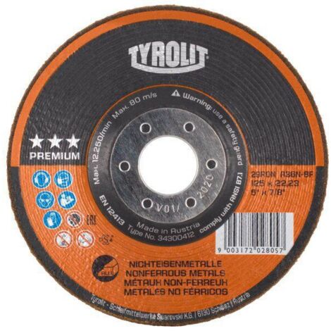 TYROLIT Rondeller 2in1 125mm A36N