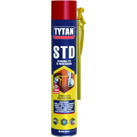 Tytan SCHIUMA POLIURETANICA PREMIUM MANUALE ml. 750 12.00 pz
