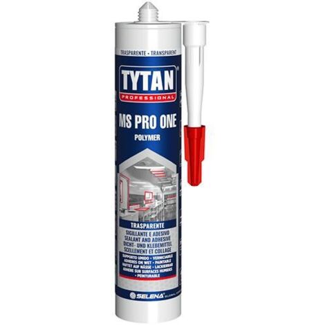 Tytan SIGILLANTE E ADESIVO MS PRO ONE ml. 280 - Trasparente