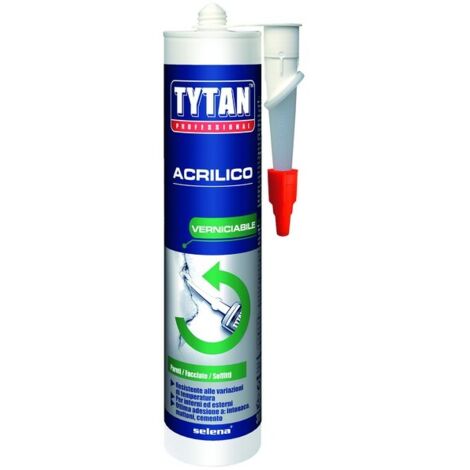 Tytan silicone acrilico  ml. 300 - bianco (24 pezzi) - Tytan