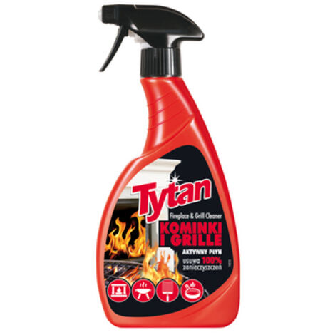 Tytan-Spray zum Reinigen von Kaminglas und Grills 500 g