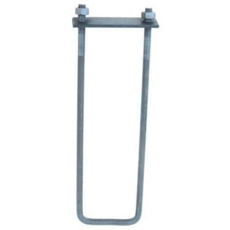 U-Anker M12L-350MM mit Blech + 2 Muttern - lbkub 12350